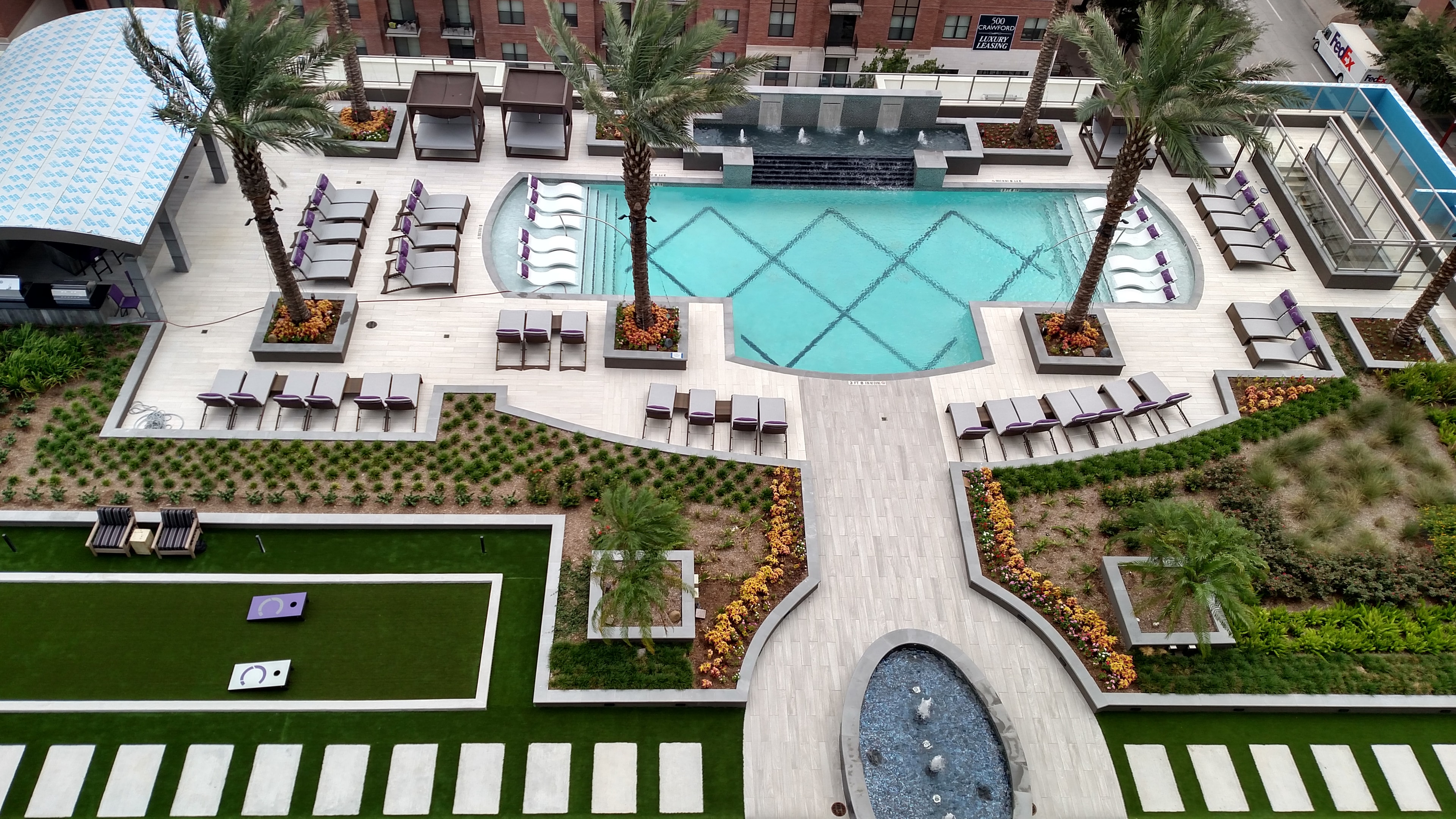 Block 52 — Aerial Pool