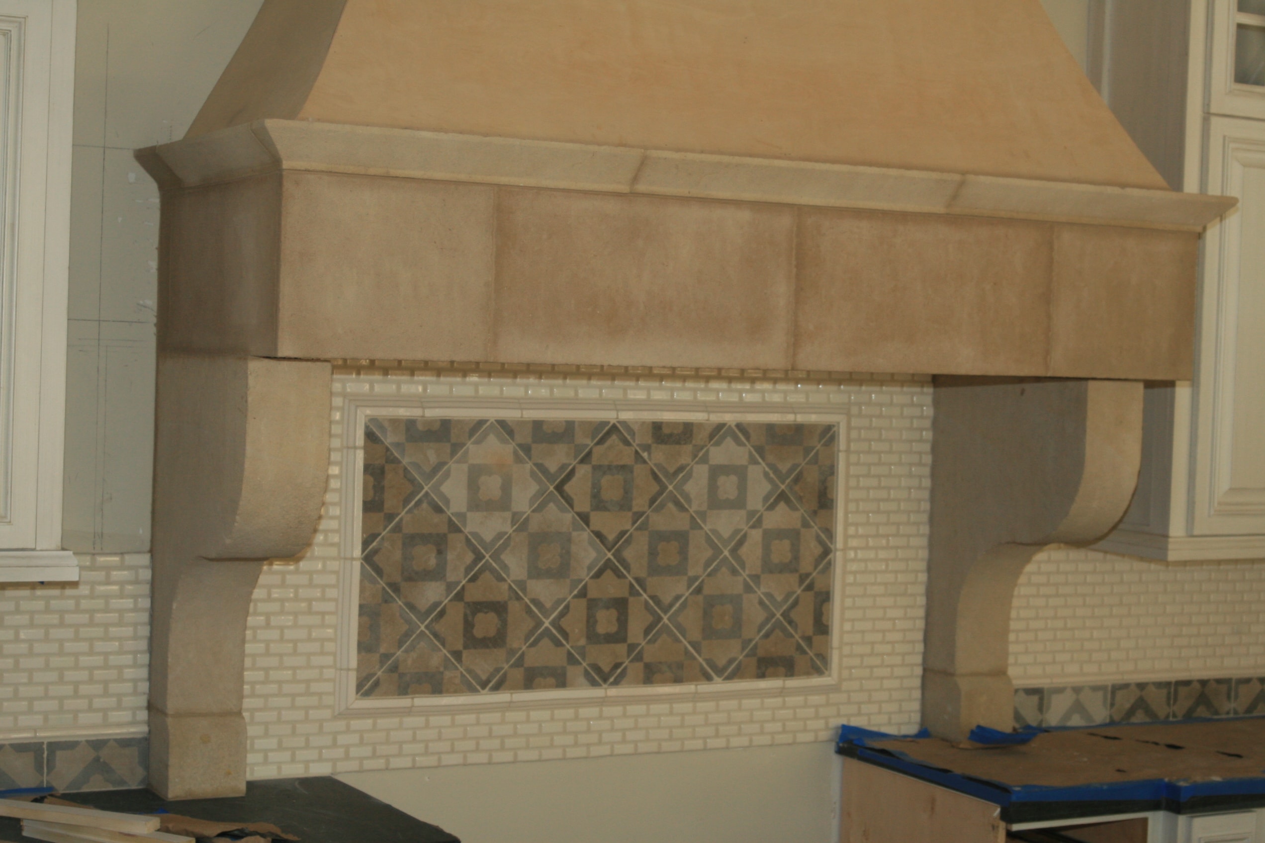 Kitchen Hoods cast stone — QH Cast Stone Houston