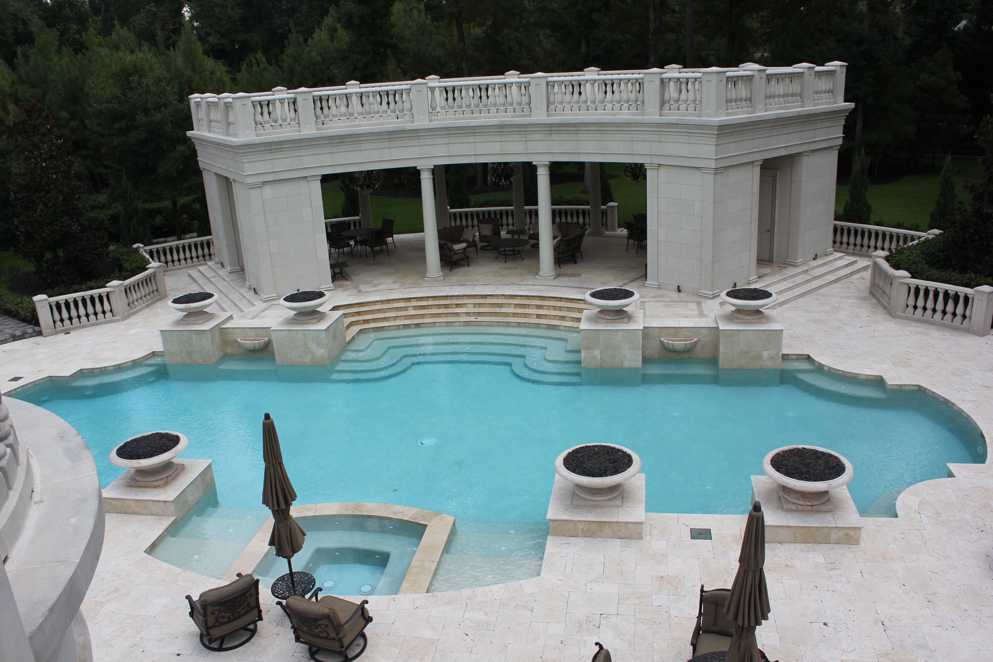 Brown Pavilion — Aerial