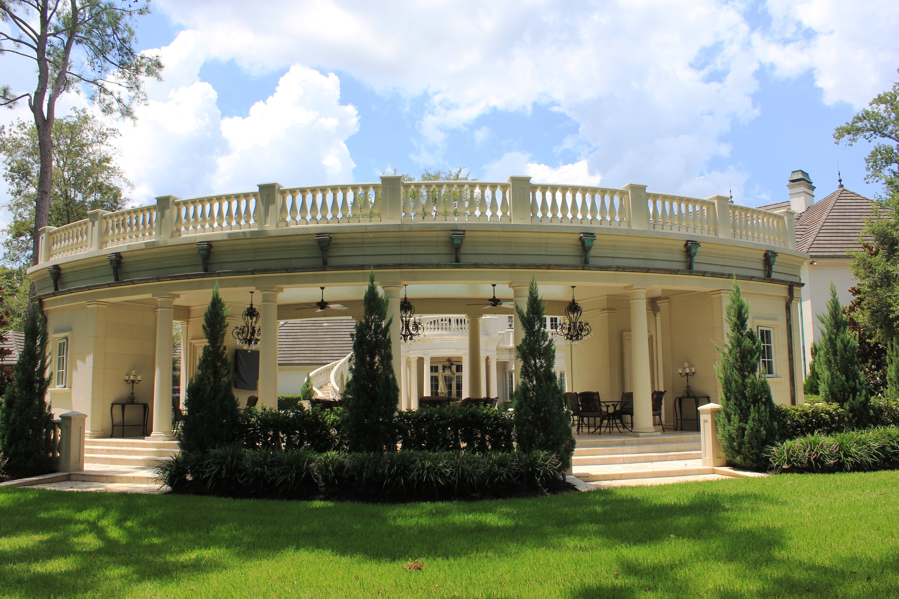 Brown Pavilion — Lawn View