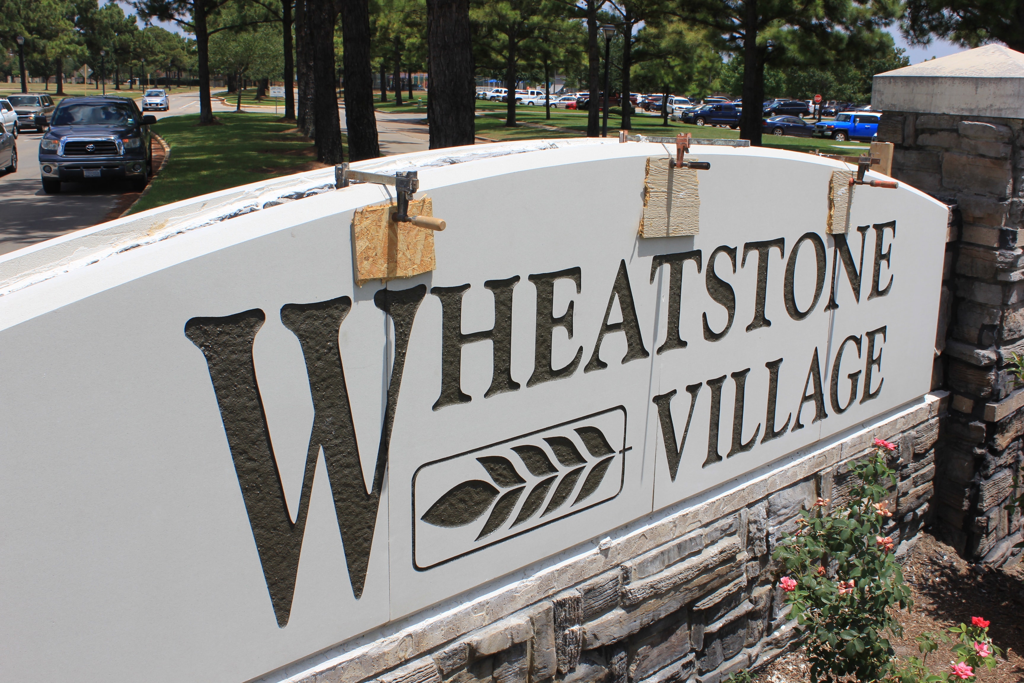 Wheatstone Village Sign